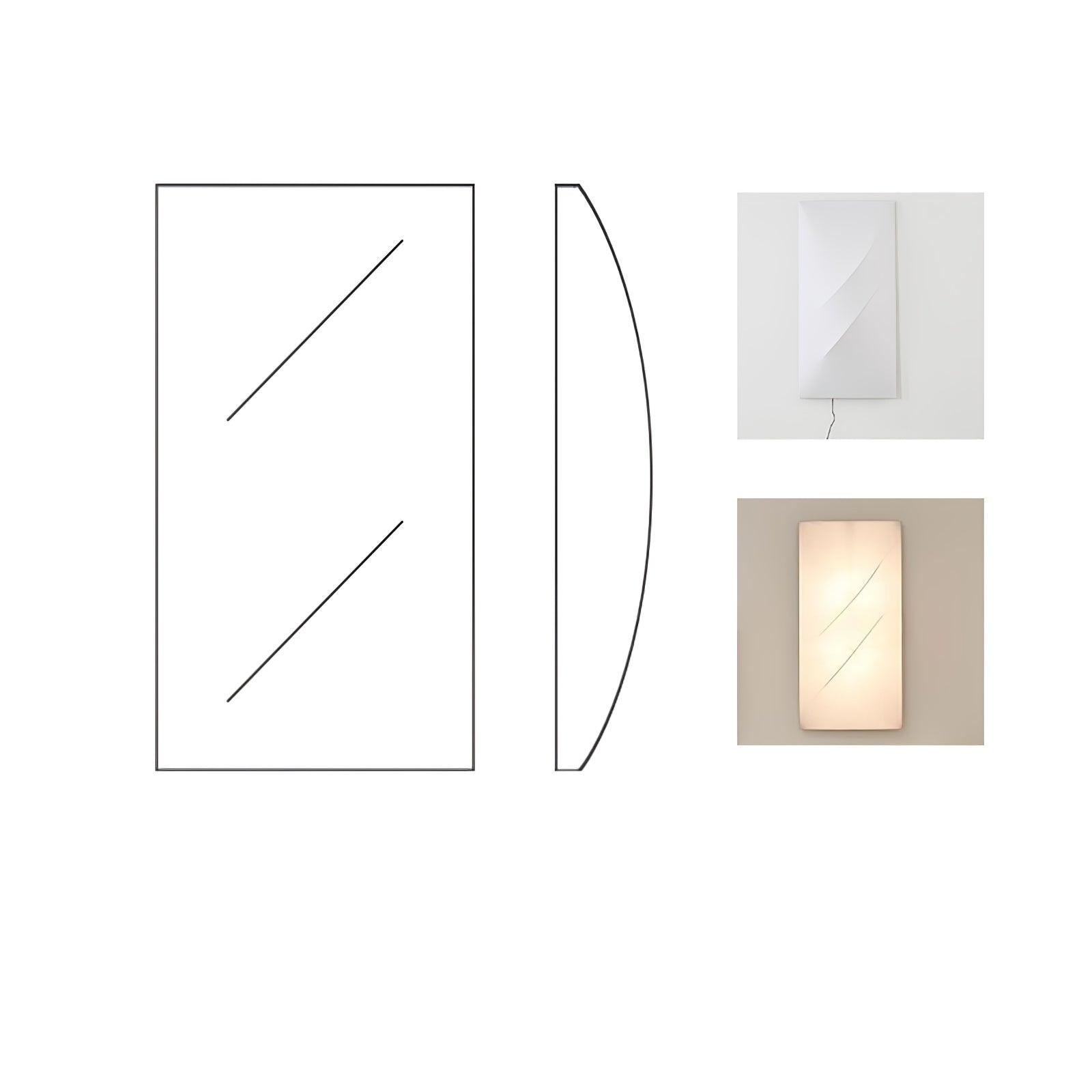 Lumina Minimalist Fabric Wall lamp - Blowlighting