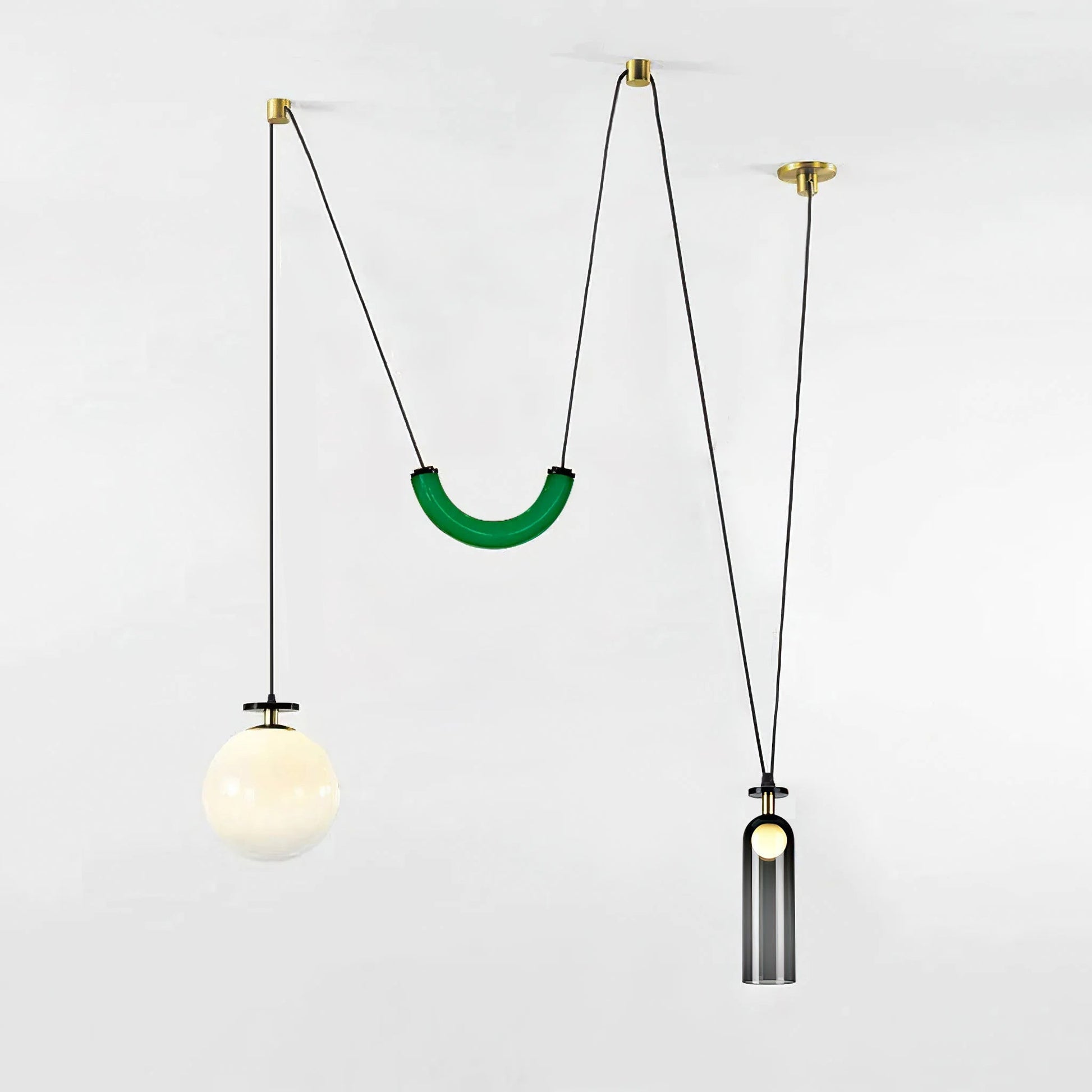 Geometric Shape Art Modern Chandelier - Blowlighting