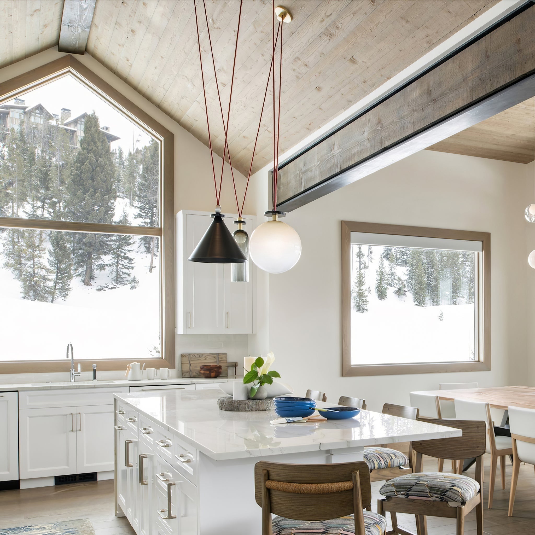 Geometric Shape Art Modern Chandelier - Blowlighting