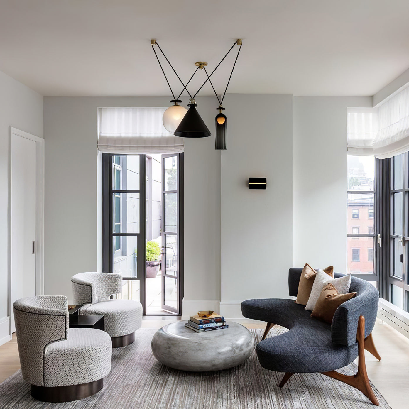 Geometric Shape Art Modern Chandelier - Blowlighting