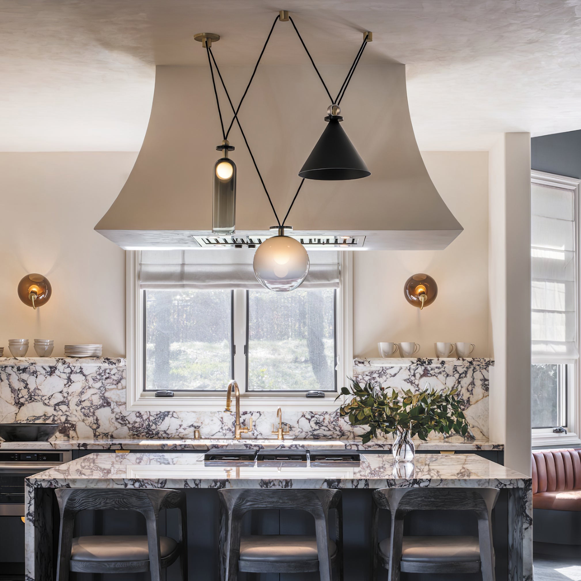 Geometric Shape Art Modern Chandelier - Blowlighting