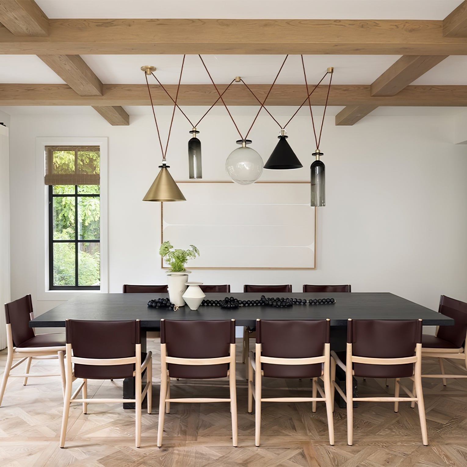 Geometric Shape Art Modern Chandelier - Blowlighting