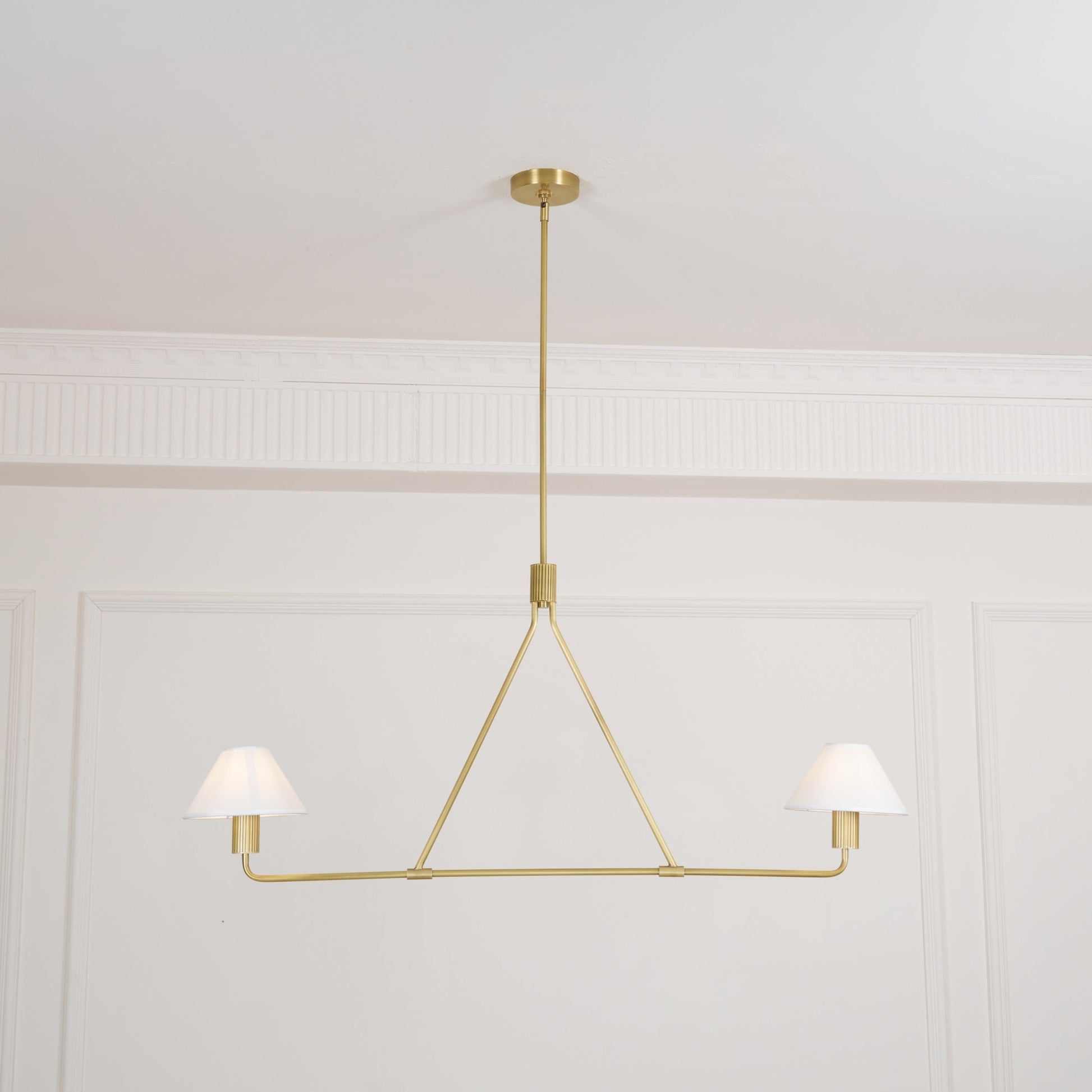Aurora Chandelier Cone Shade Minimalist - Blowlighting