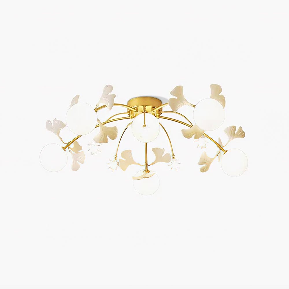 Ginkgo Glass Ceiling Lamp - Blowlighting