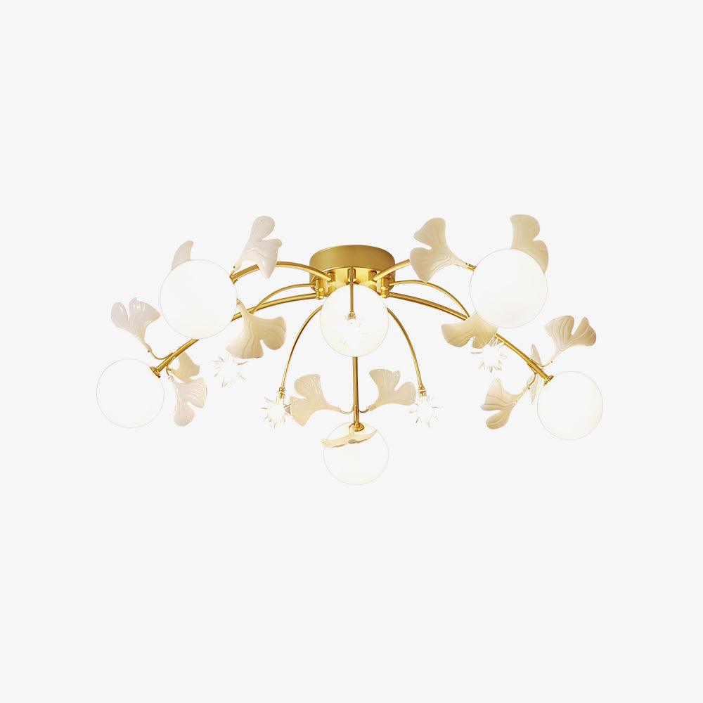 Ginkgo Glass Ceiling Lamp - Blowlighting