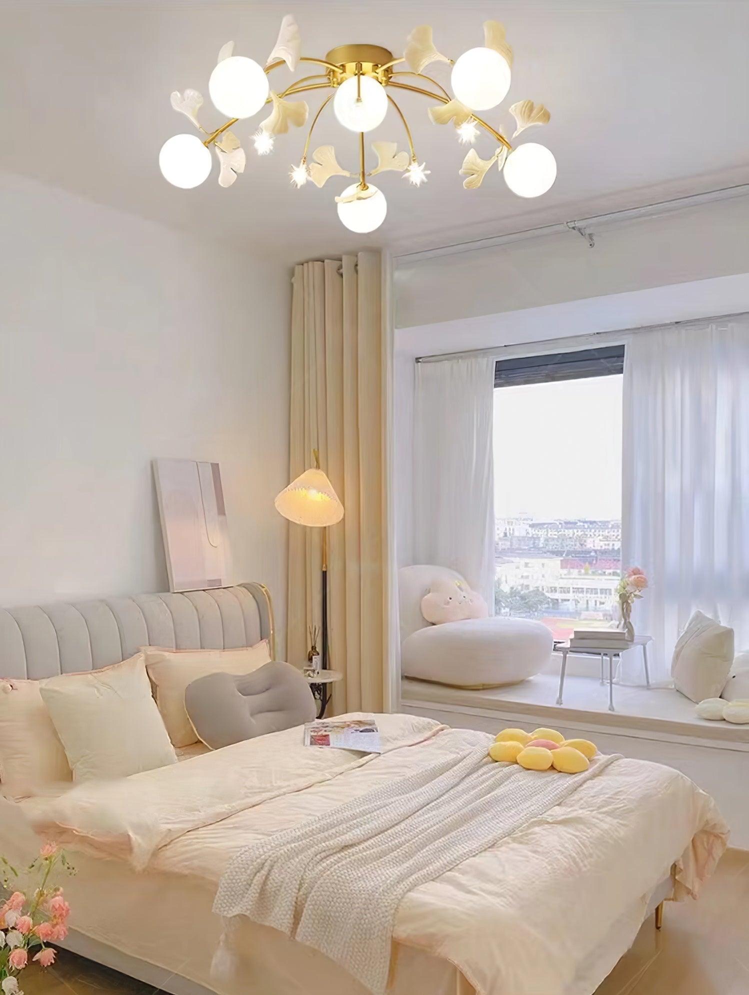 Ginkgo Glass Ceiling Lamp - Blowlighting