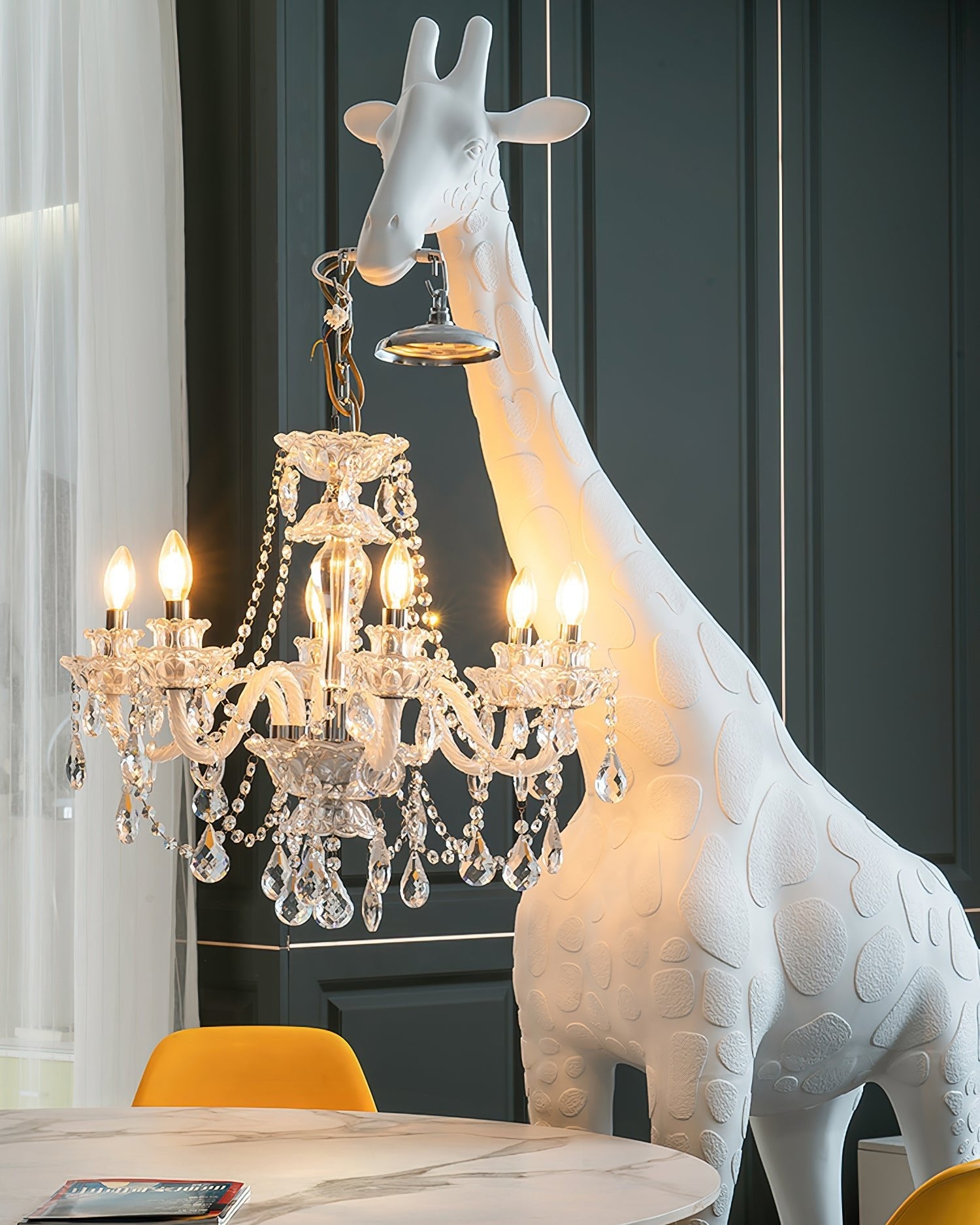 Giraffe Sculpture Floor Lamp - Blowlighting