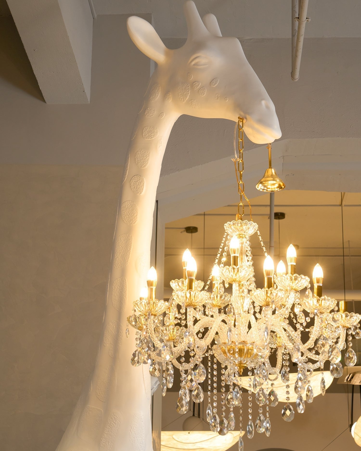 Giraffe Sculpture Floor Lamp - Blowlighting
