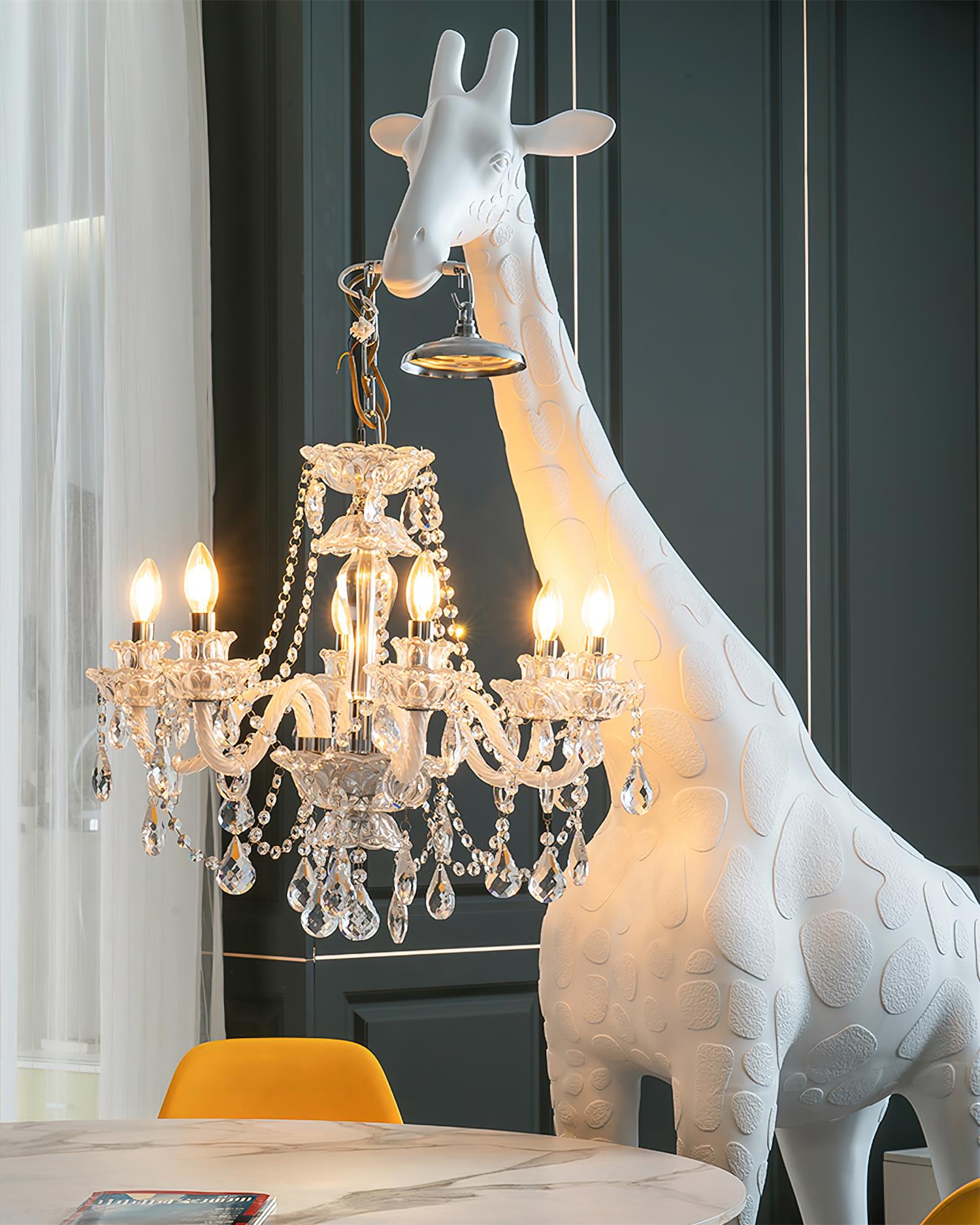 Giraffe Sculpture Floor Lamp - Blowlighting