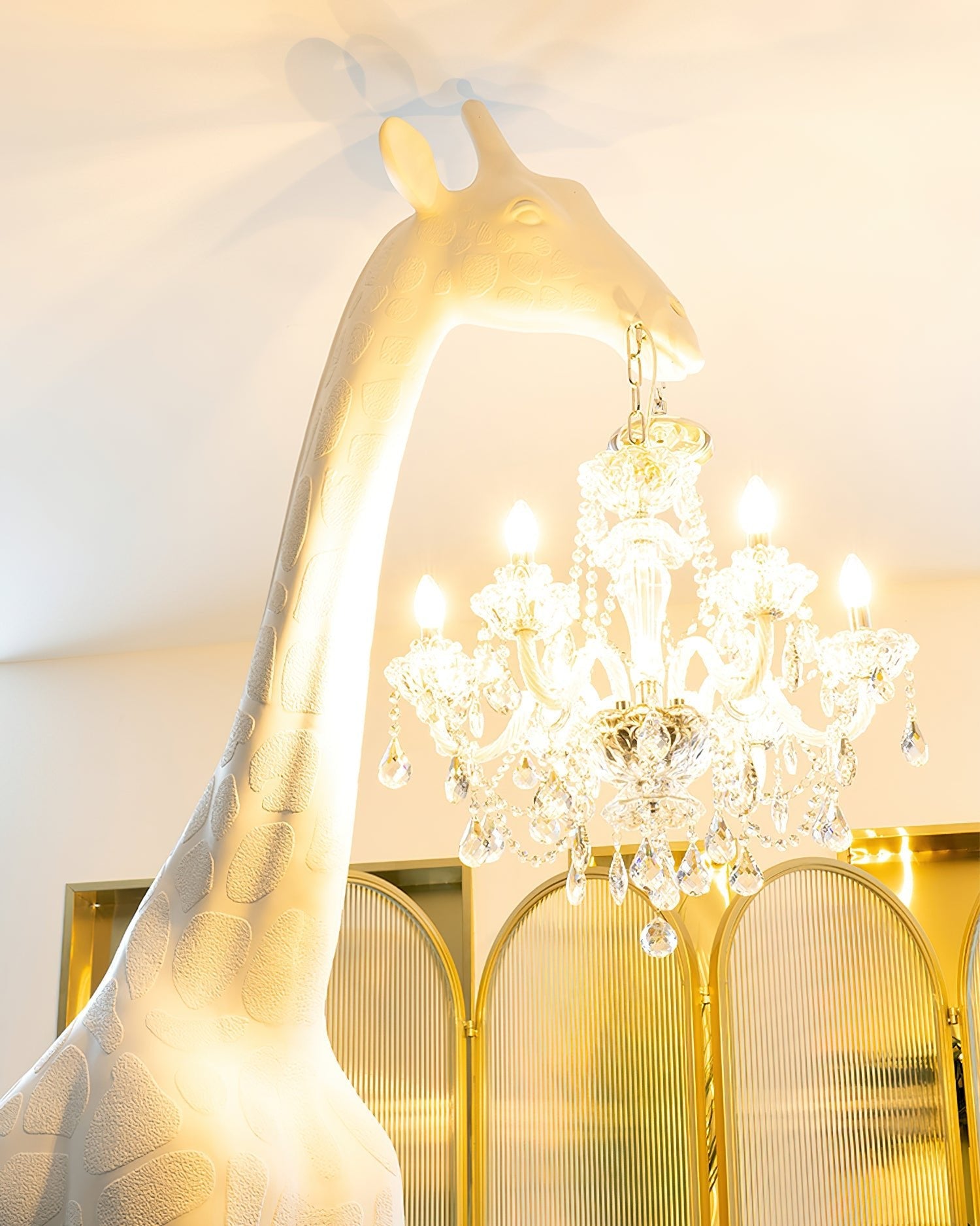 Giraffe Sculpture Floor Lamp - Blowlighting