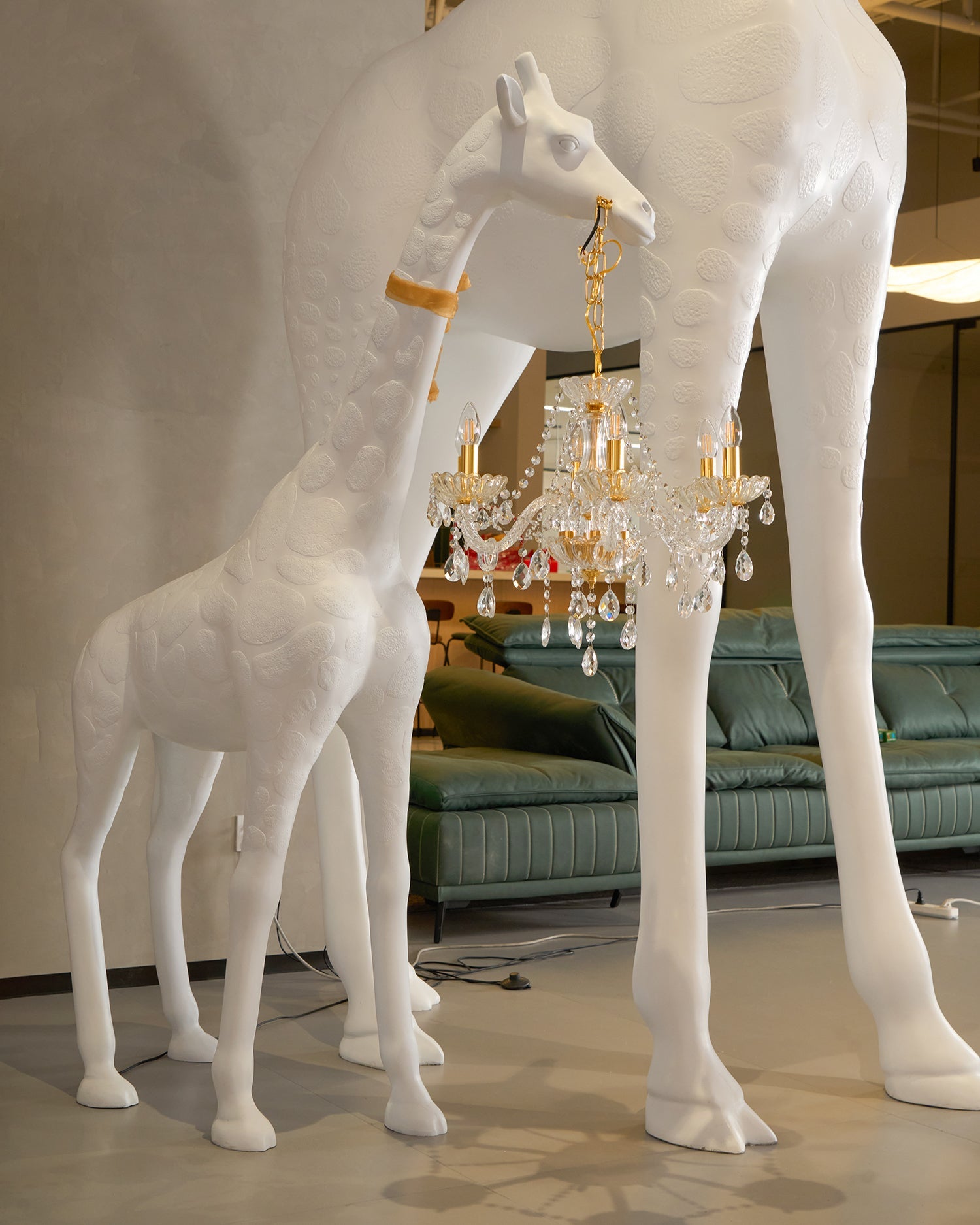 Giraffe Sculpture Floor Lamp - Blowlighting