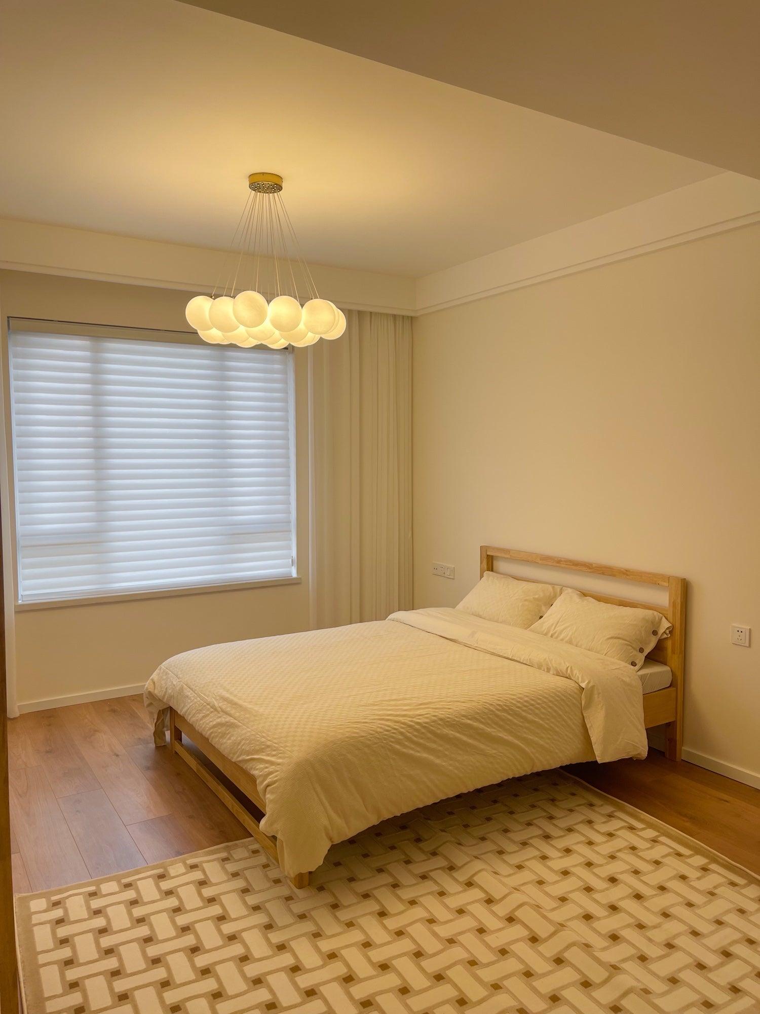 Glass Cluster Chandelier - Blowlighting