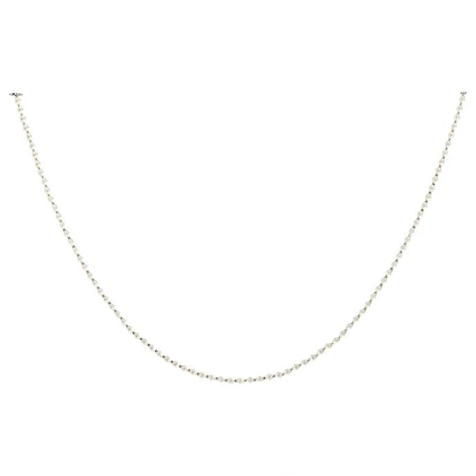 Pearlene Beaded Metal Chandelier - Blowlighting