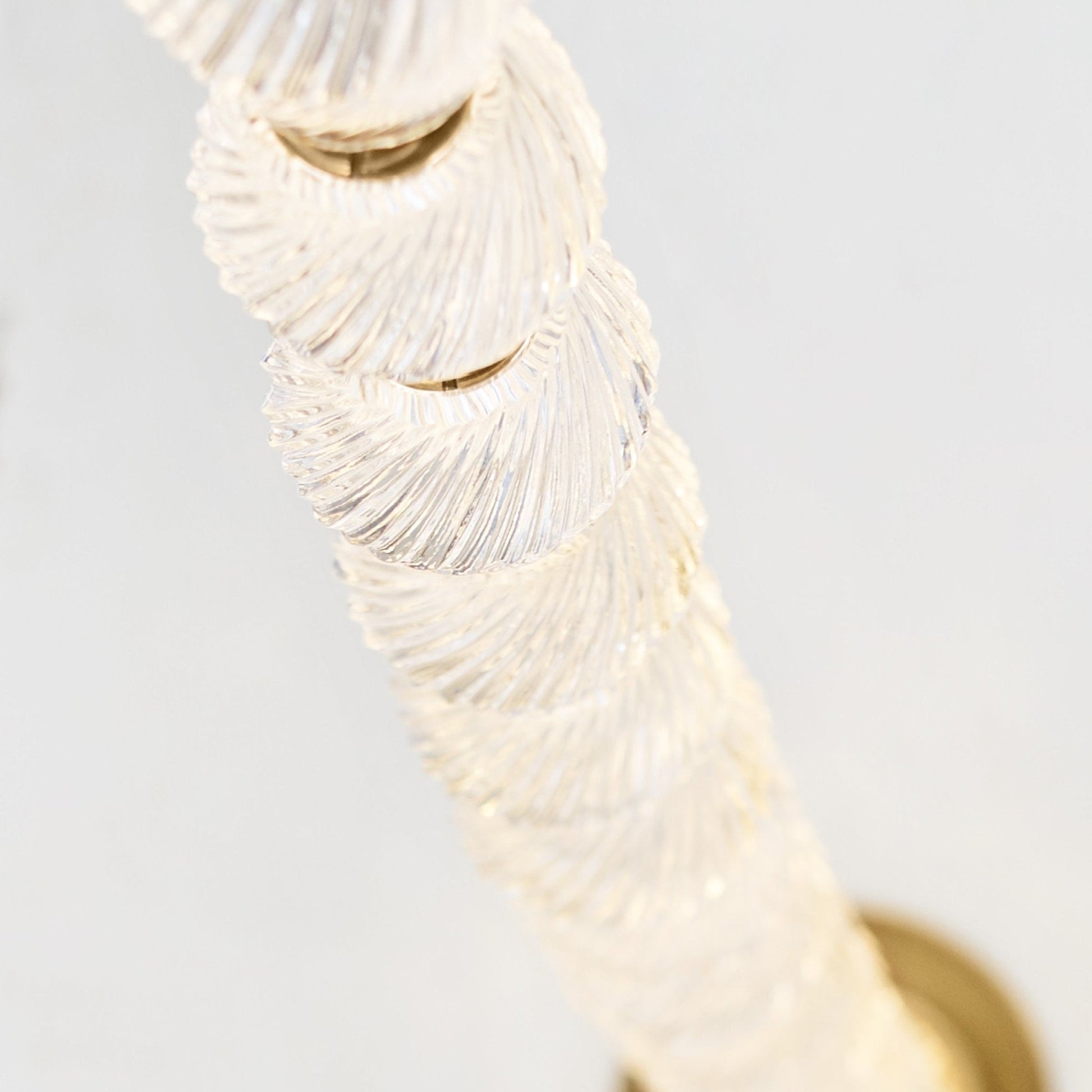 Pearlene Beaded Metal Chandelier - Blowlighting