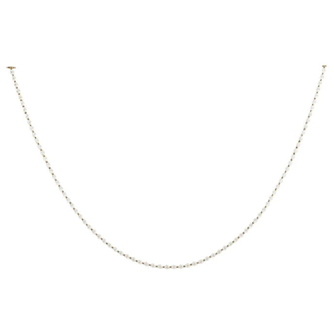 Pearlene Beaded Metal Chandelier - Blowlighting