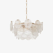 Glass Disc Chandelier - Blowlighting