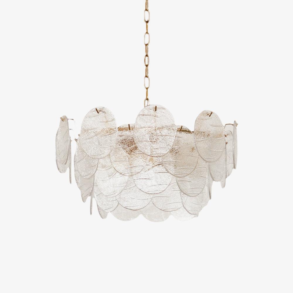 Glass Disc Chandelier - Blowlighting