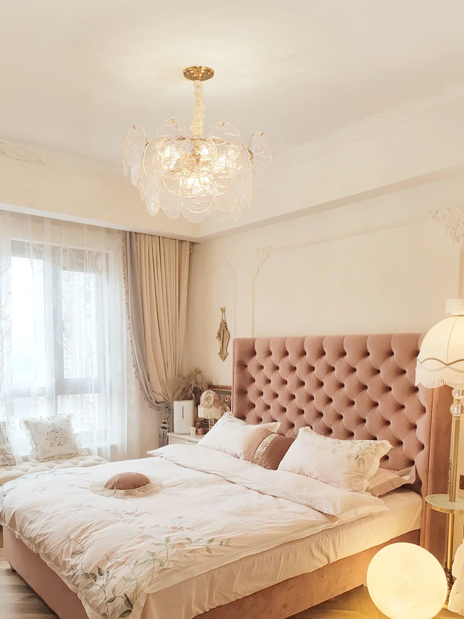 Glass Disc Chandelier - Blowlighting