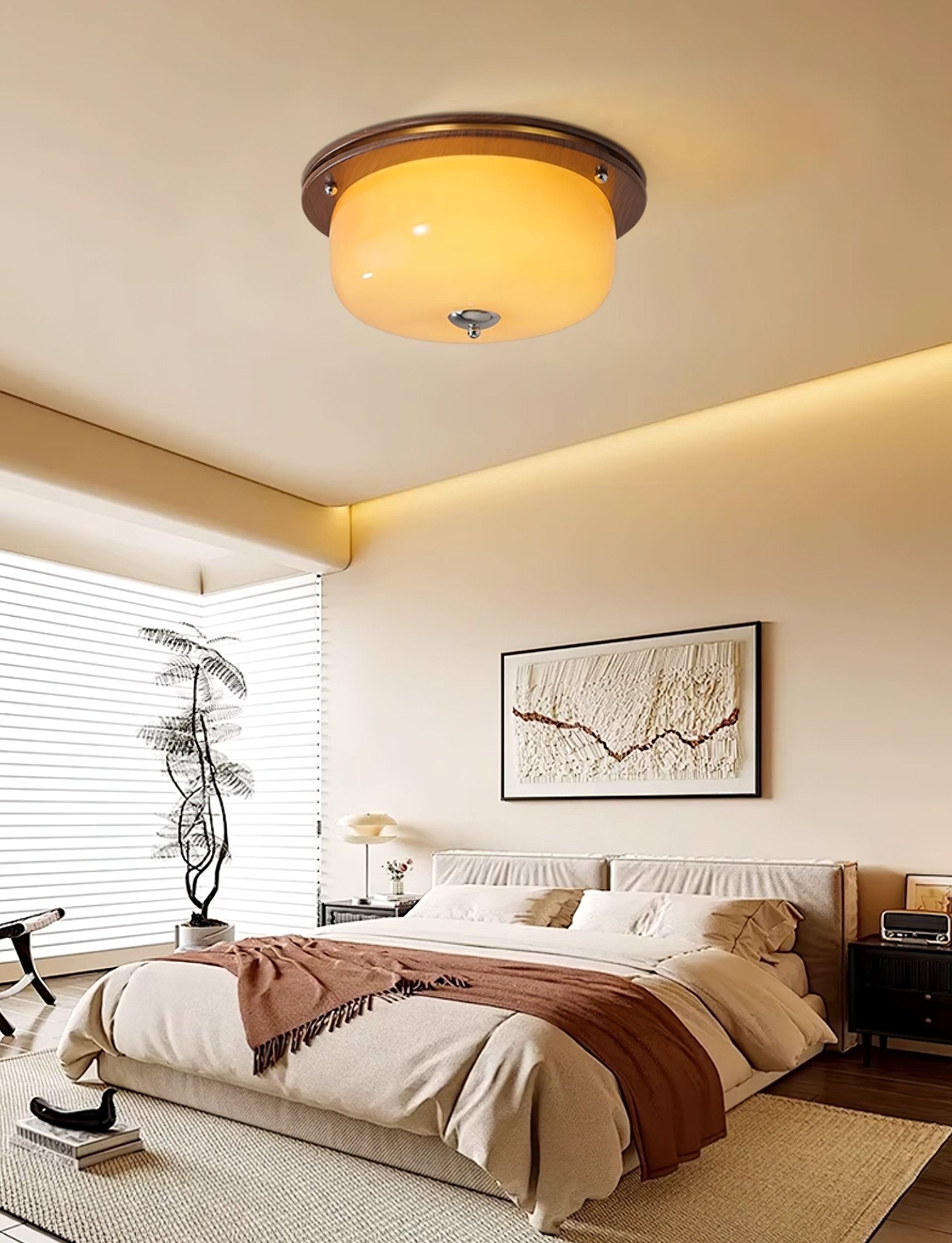 Glass Dome Ceiling Light - Blowlighting