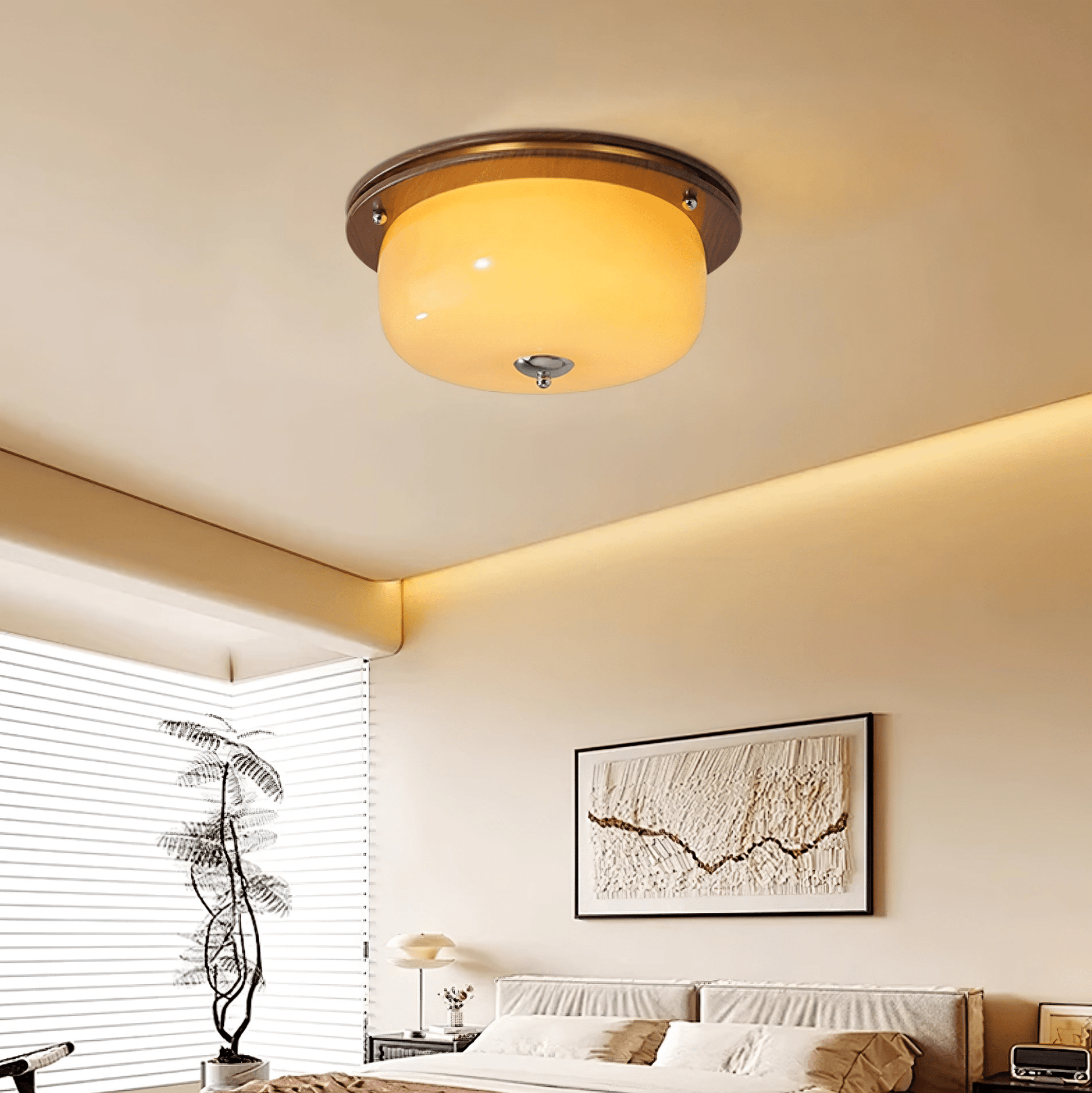 Glass Dome Ceiling Light - Blowlighting