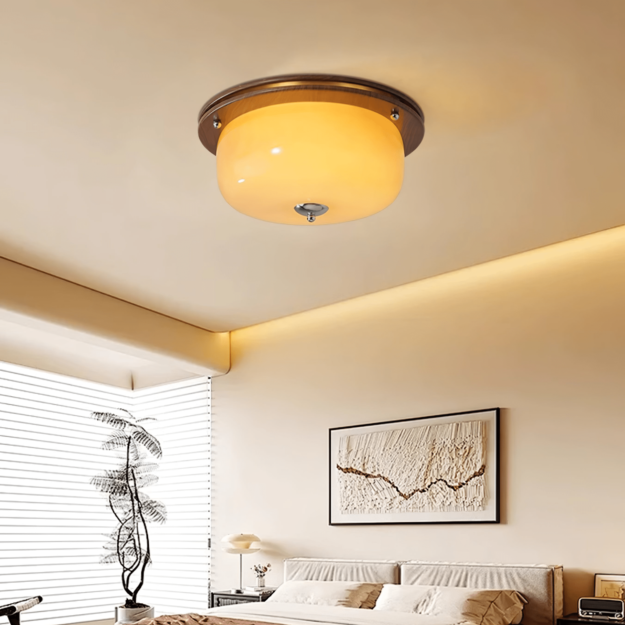 Glass Dome Ceiling Light - Blowlighting