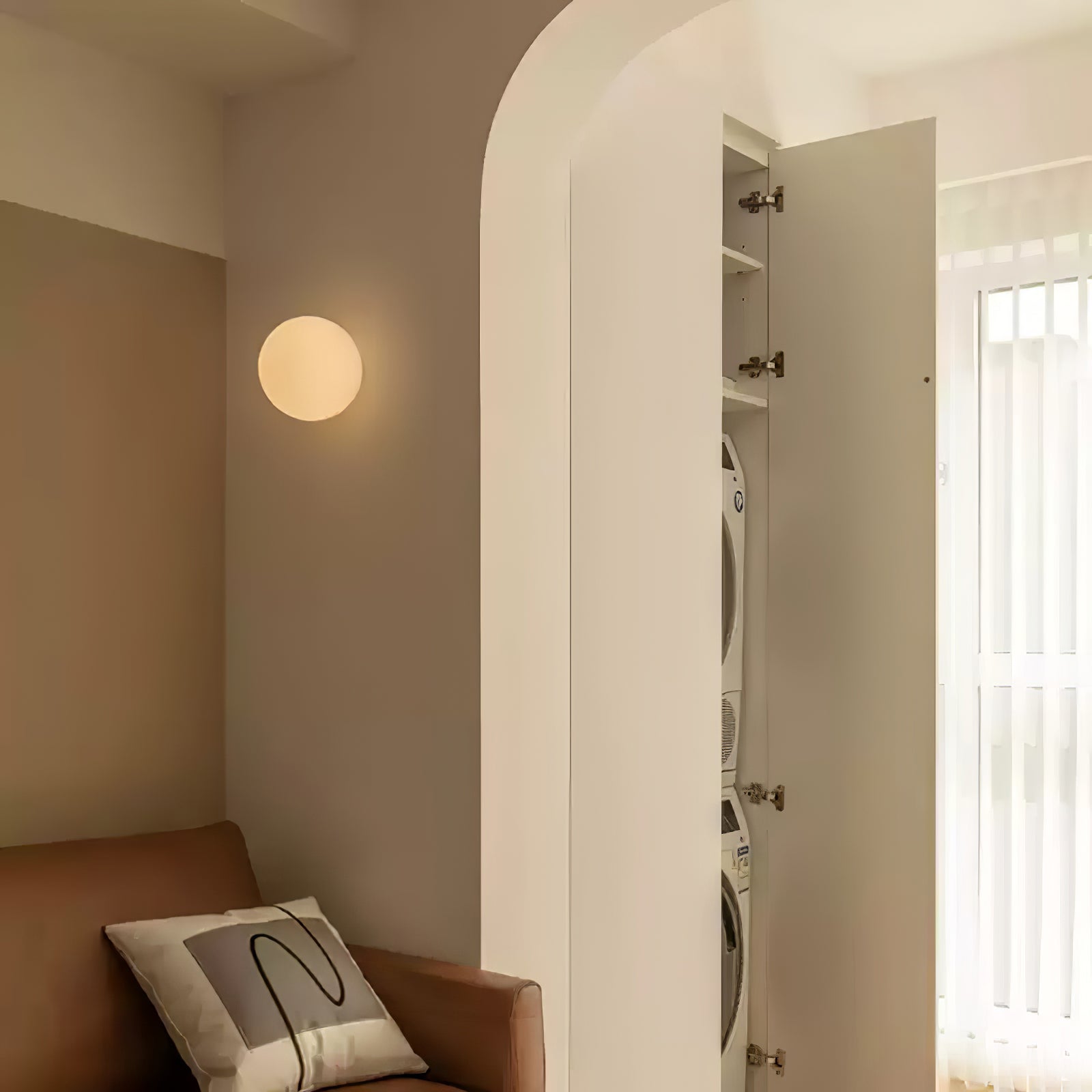 Glass Mini Orb Wall Lamp - Blowlighting