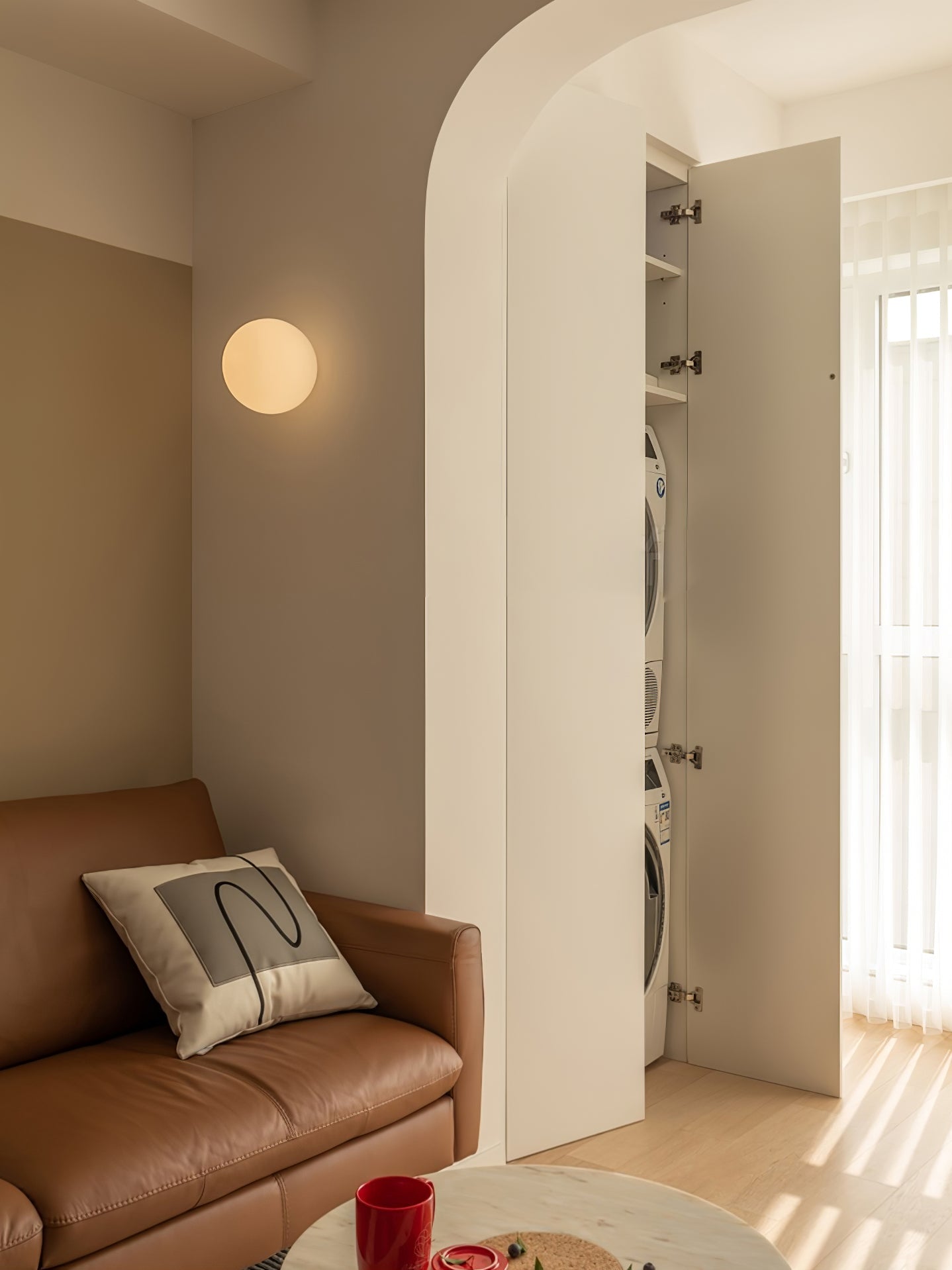 Glass Mini Orb Wall Lamp - Blowlighting