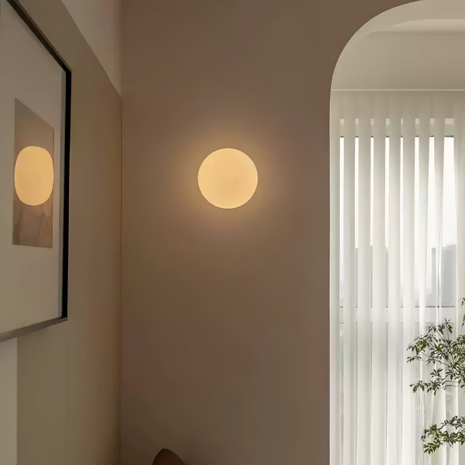 Glass Mini Orb Wall Lamp - Blowlighting