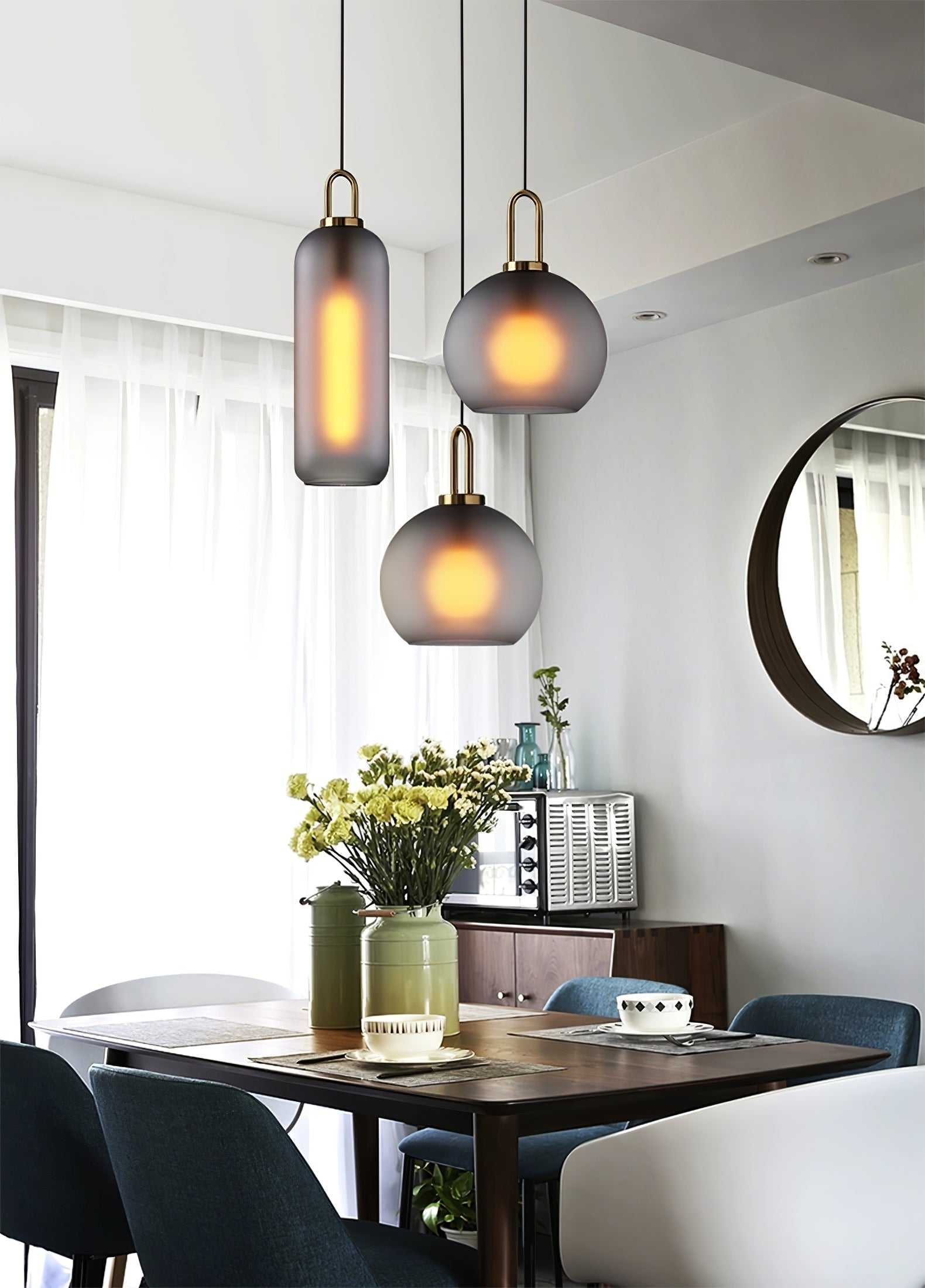Pendulum Glass Pendant Lamp - Blowlighting
