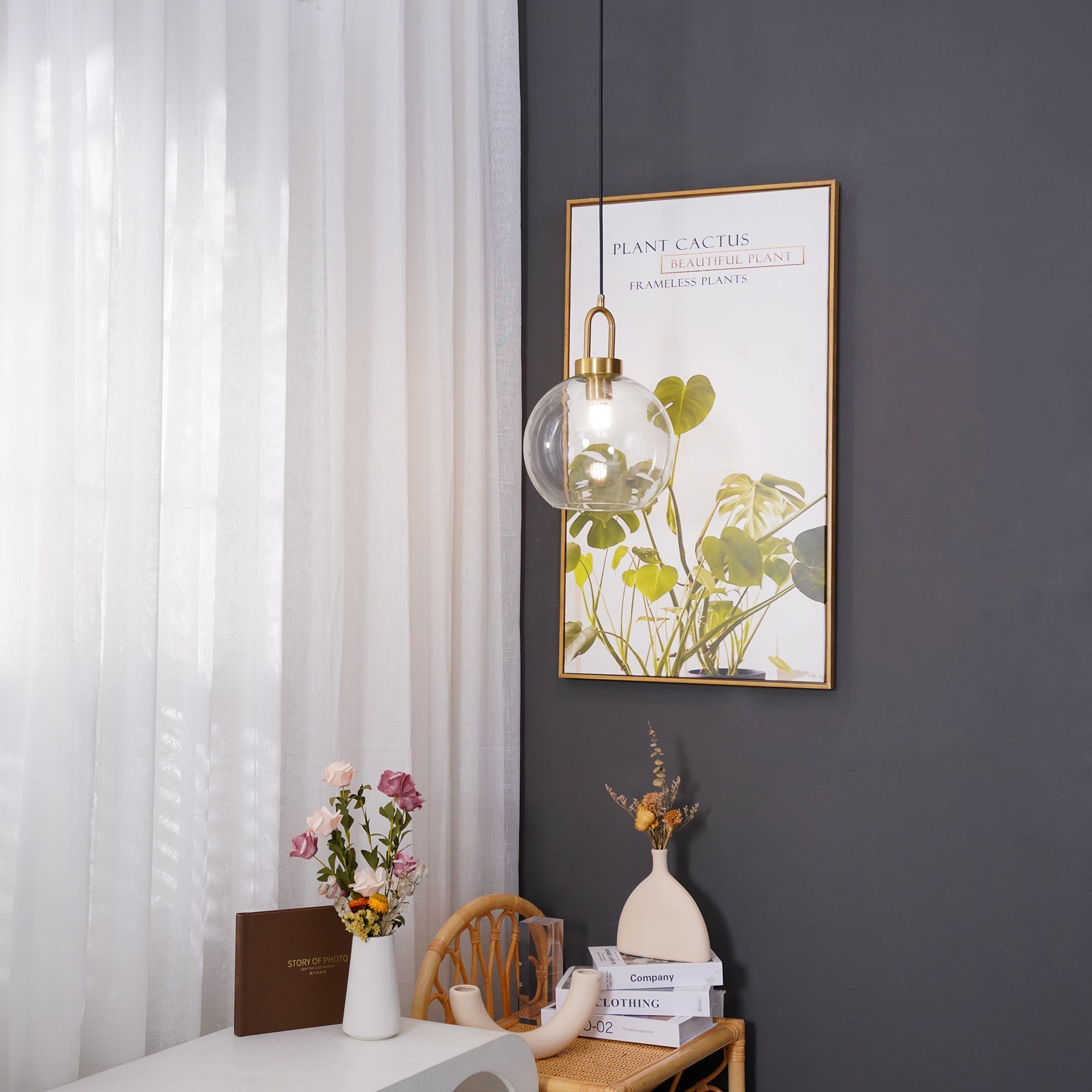 Pendulum Glass Pendant Lamp - Blowlighting