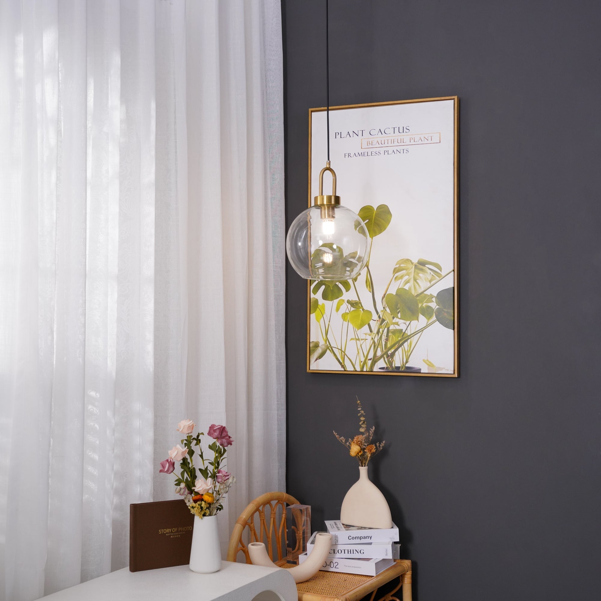 Pendulum Glass Pendant Lamp - Blowlighting