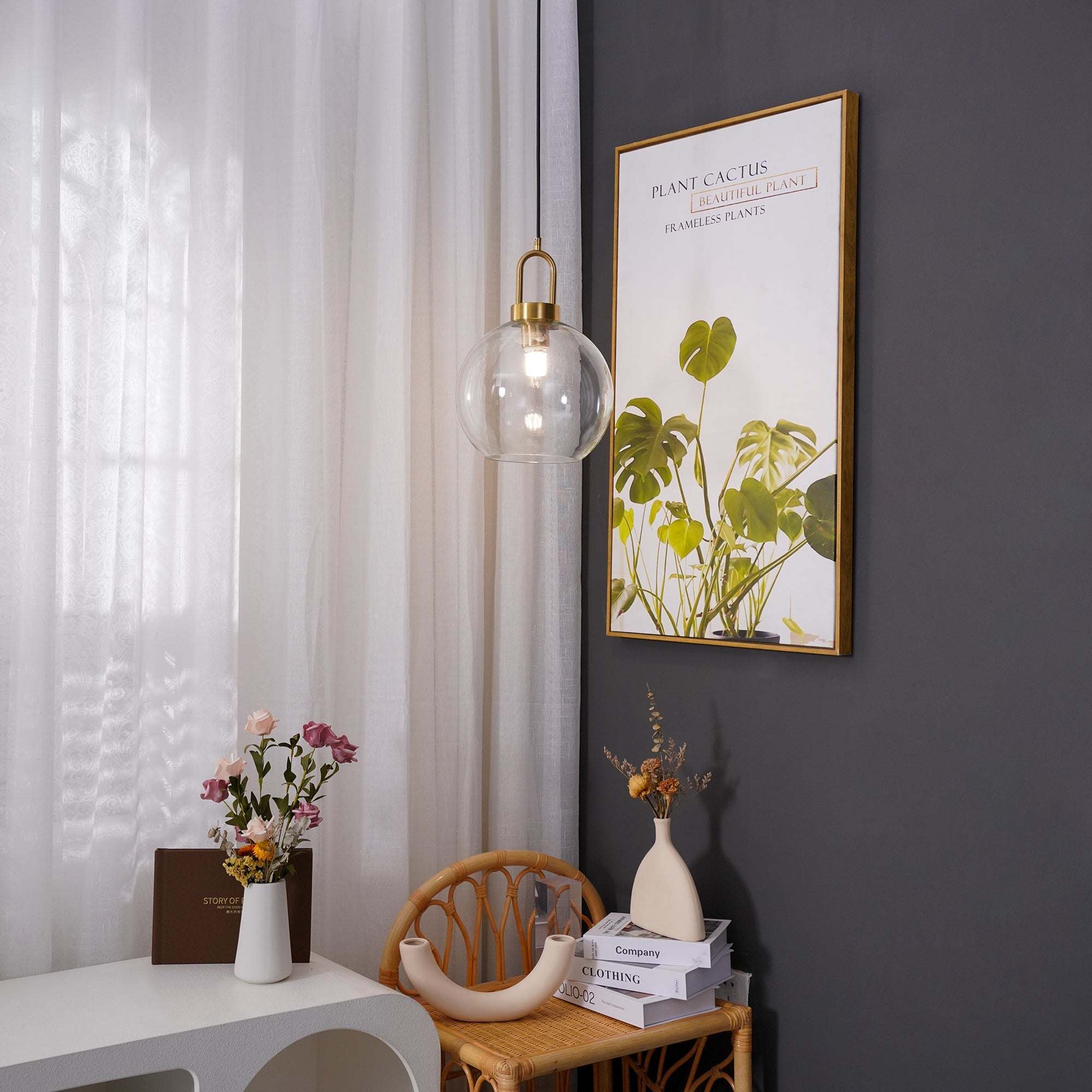 Pendulum Glass Pendant Lamp - Blowlighting