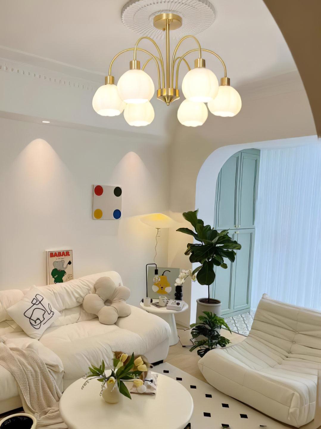 Sawyer Vintage Metal Chandelier - Blowlighting