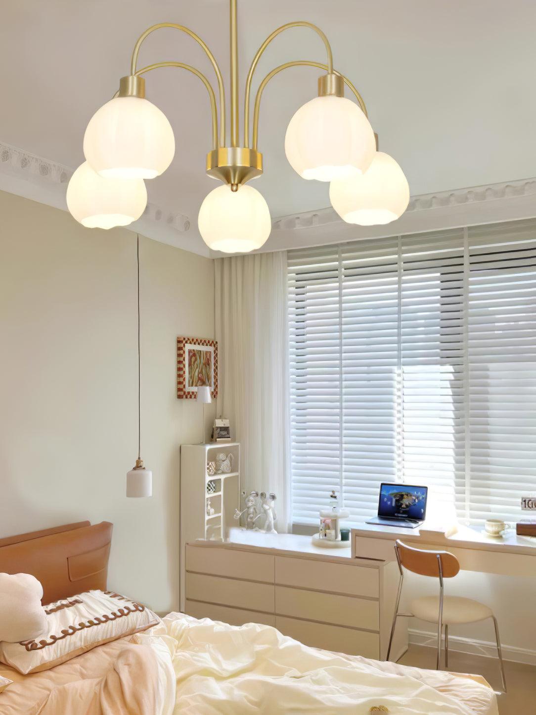 Sawyer Vintage Metal Chandelier - Blowlighting