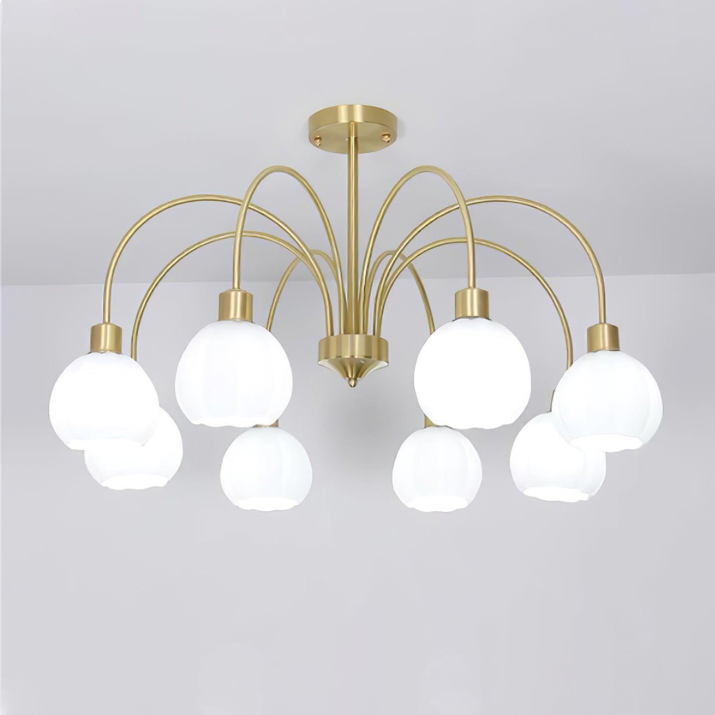 Sawyer Vintage Metal Chandelier - Blowlighting