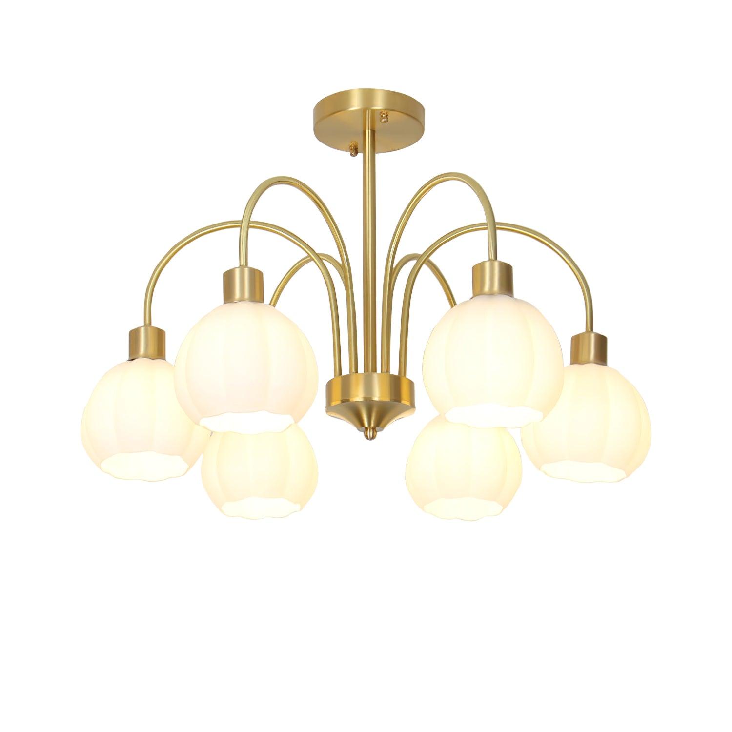 Sawyer Vintage Metal Chandelier - Blowlighting