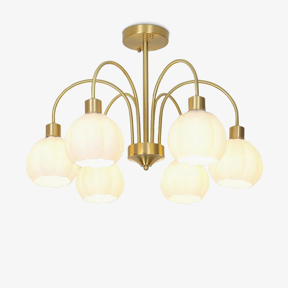 Sawyer Vintage Metal Chandelier - Blowlighting