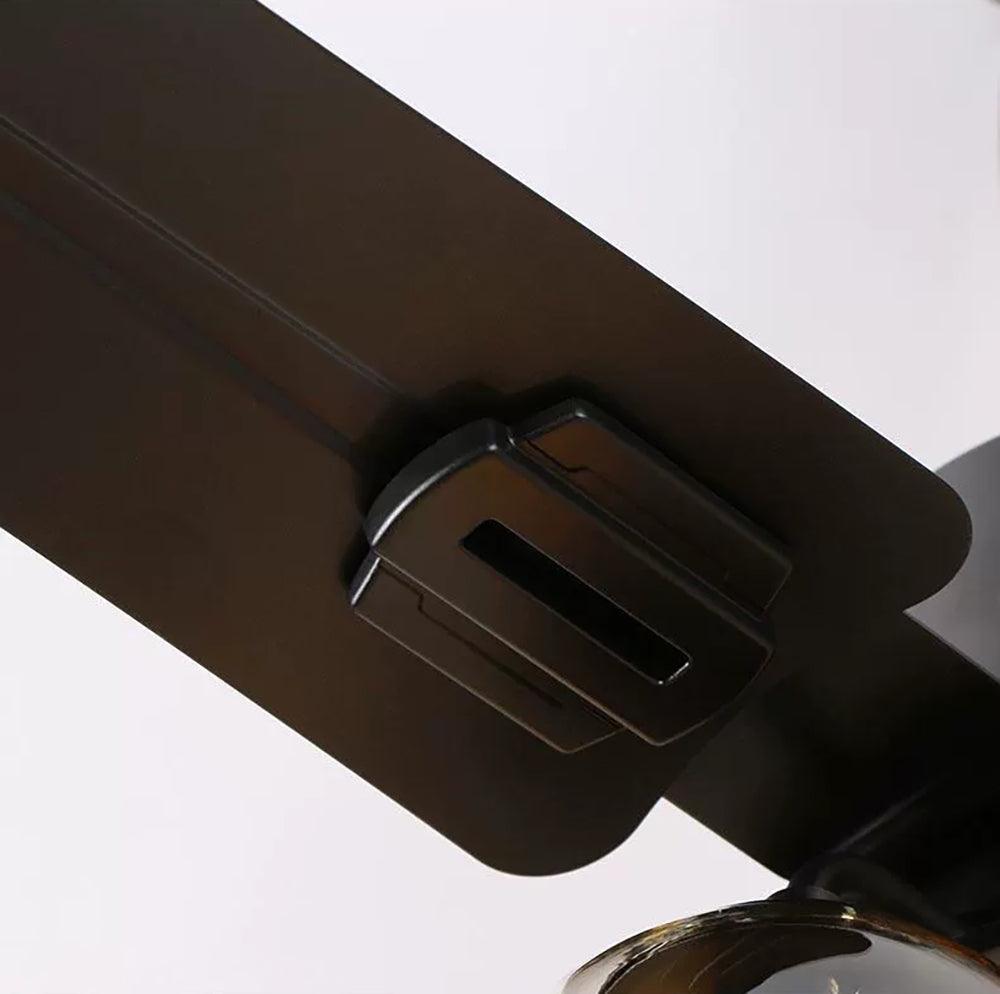 Black Vintage Ceiling Fan Light - Blowlighting