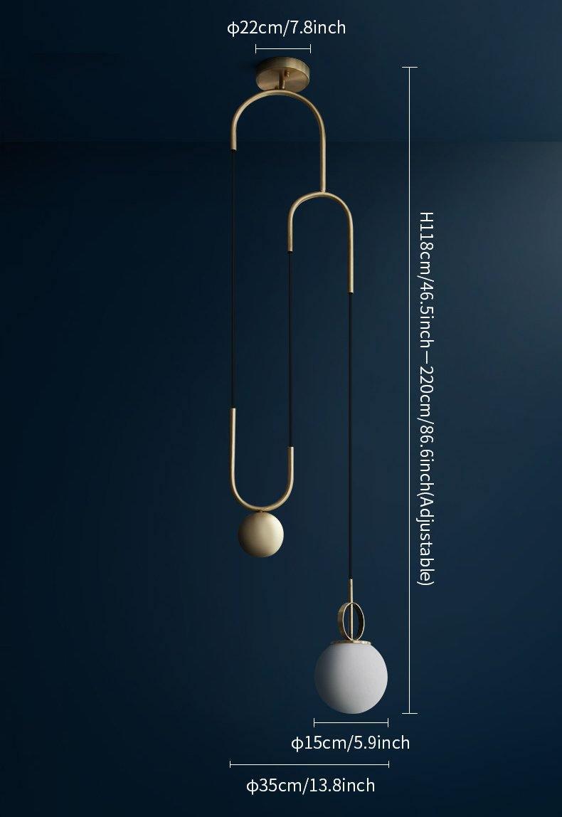 Glass Ball Pendant Lamp - Blowlighting