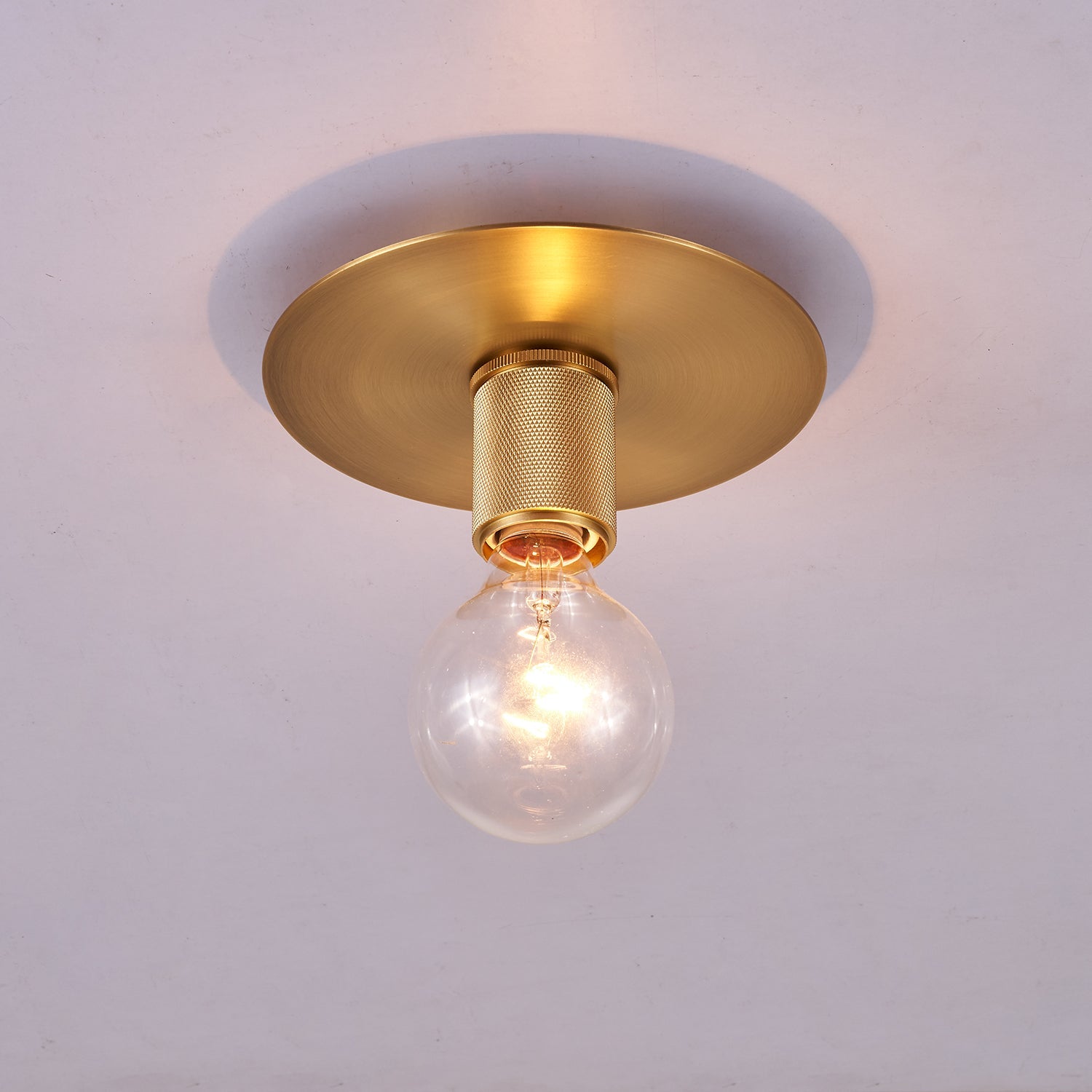 Gleam Brass Ceiling Light - Blowlighting