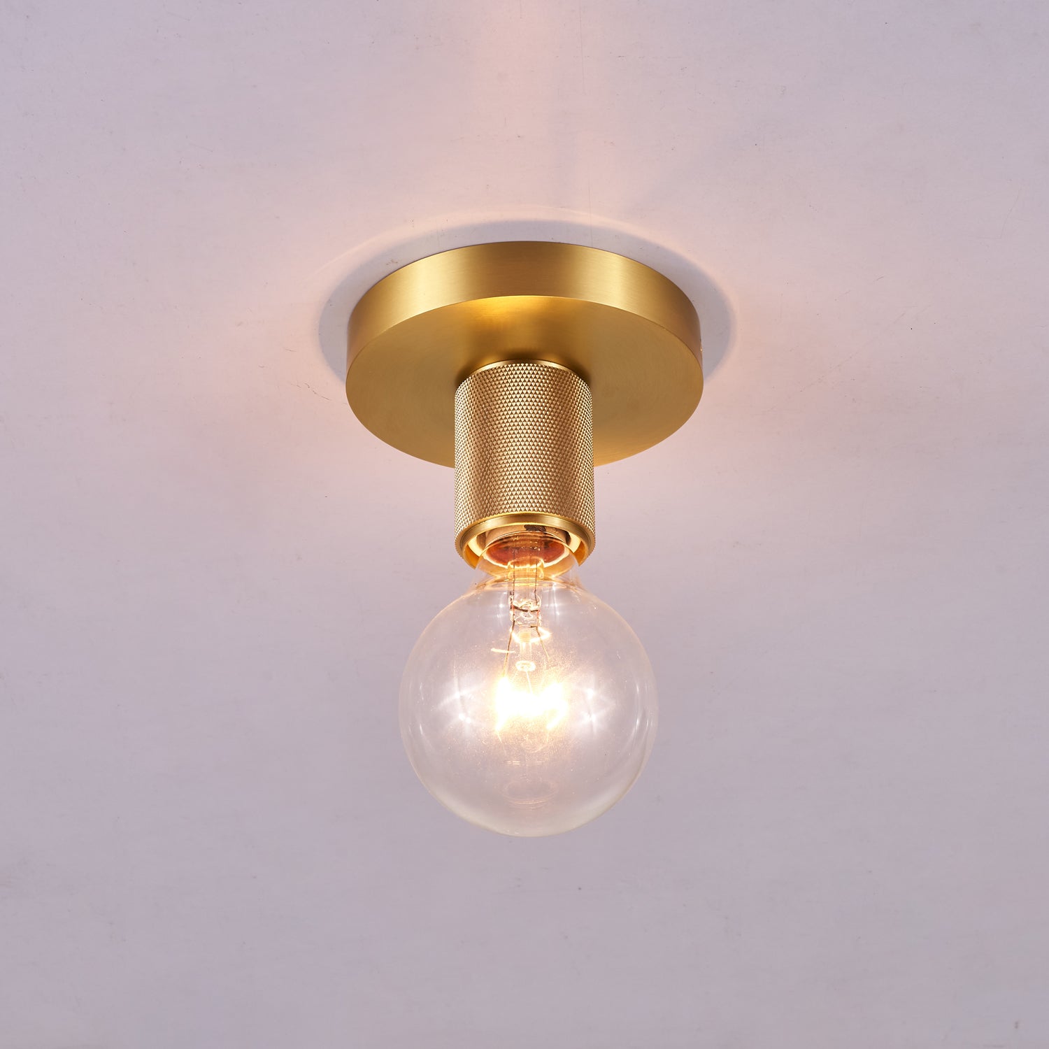 Gleam Brass Ceiling Light - Blowlighting
