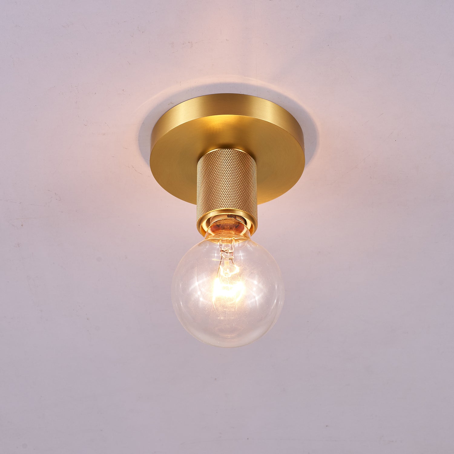 Gleam Brass Ceiling Light - Blowlighting