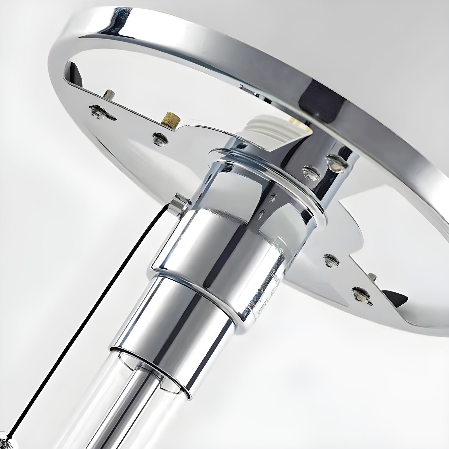 Globe Glass Table Lamp - Blowlighting