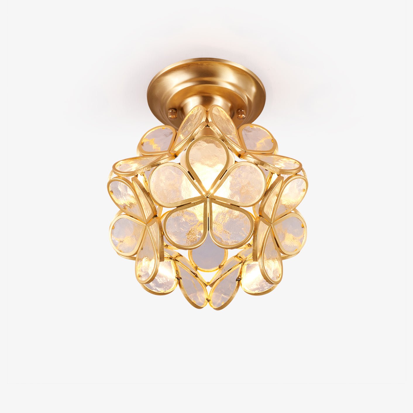 Golden Bloom Ceiling Light - Blowlighting