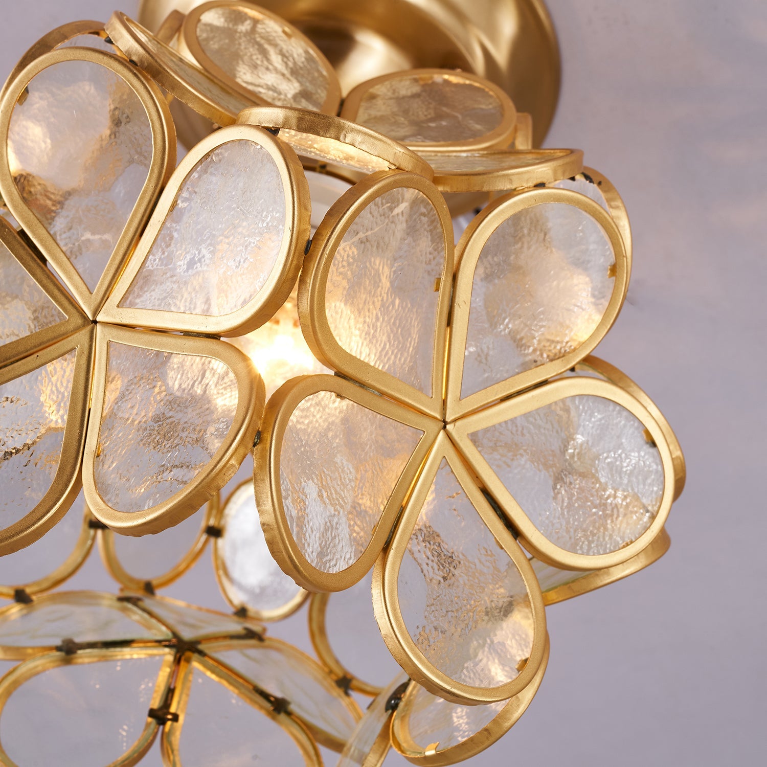 Golden Bloom Ceiling Light - Blowlighting