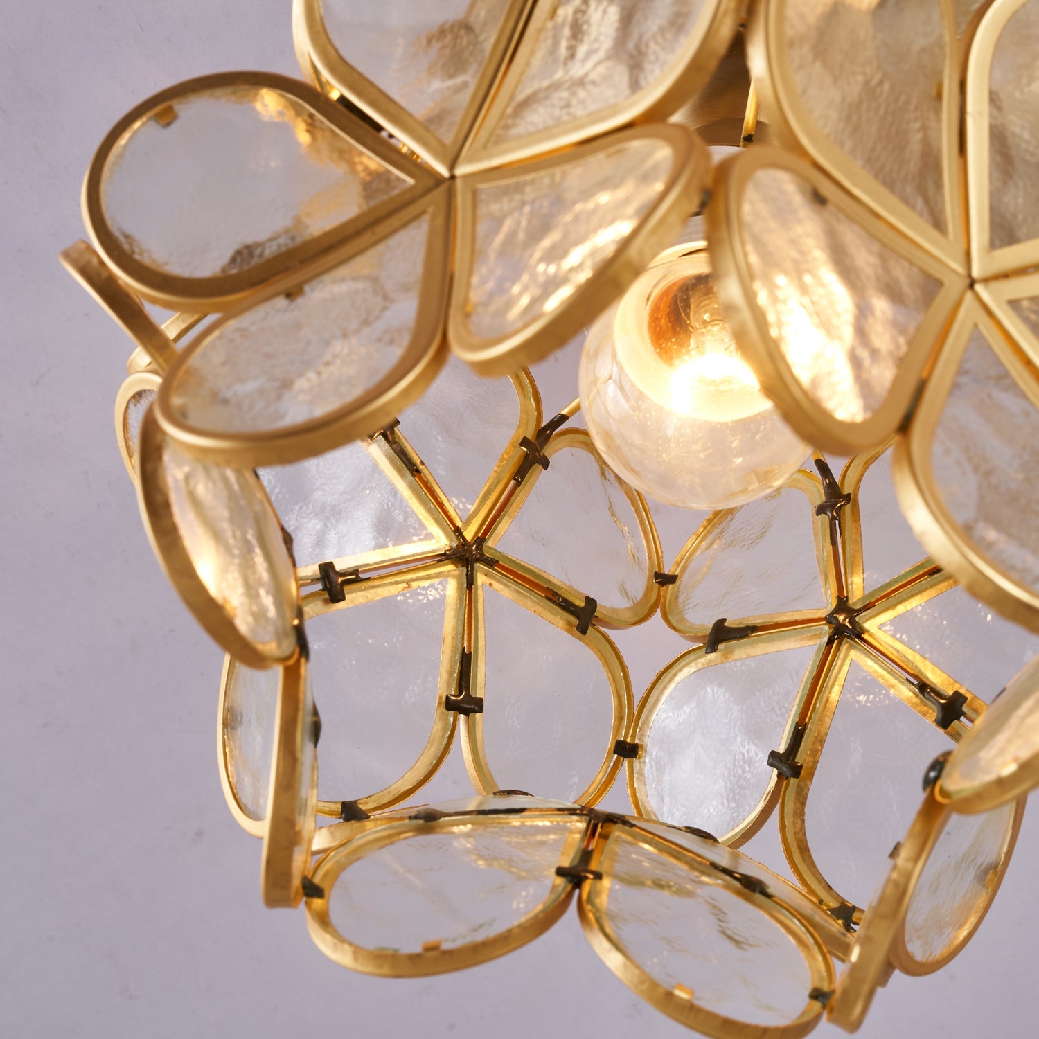 Golden Bloom Ceiling Light - Blowlighting