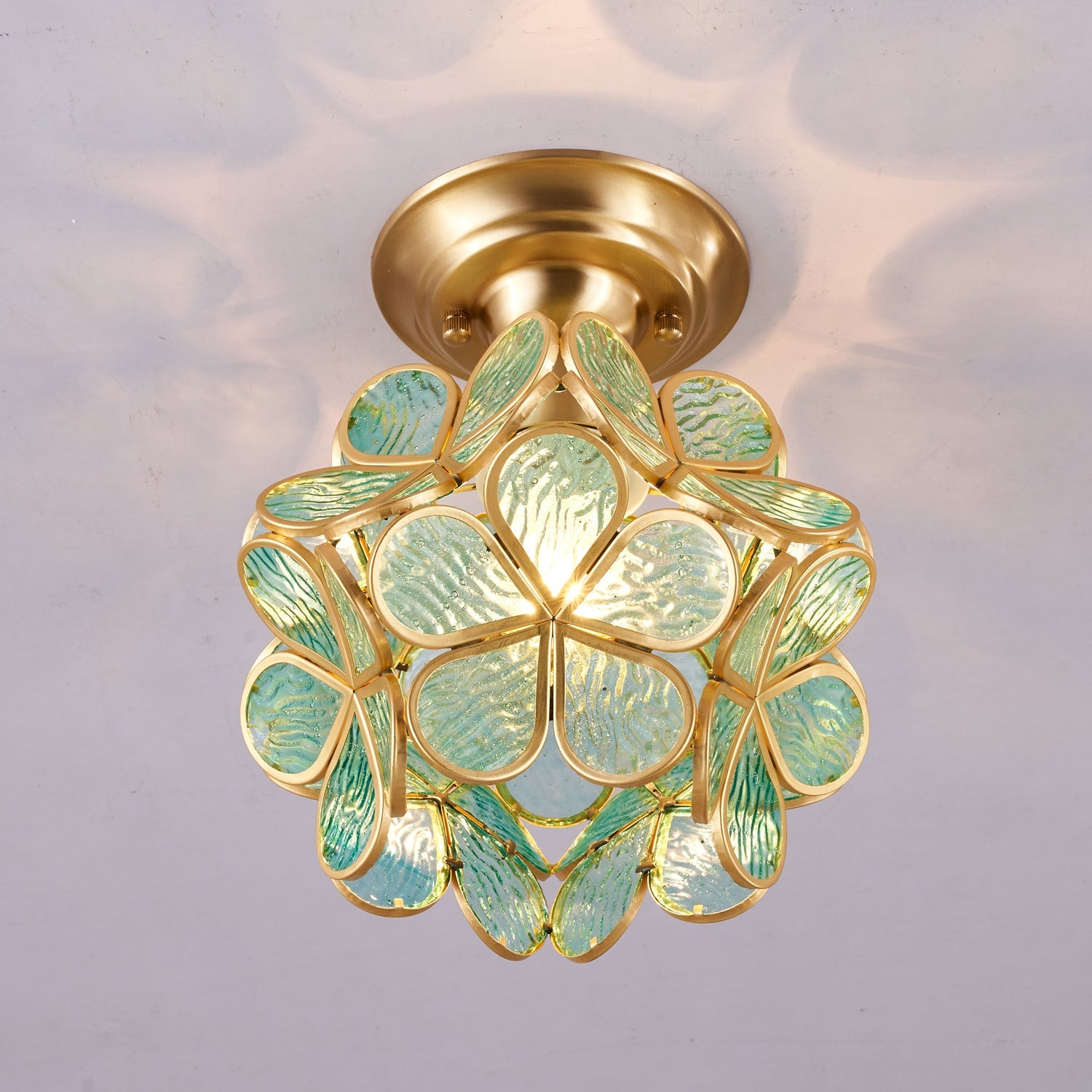 Golden Bloom Ceiling Light - Blowlighting