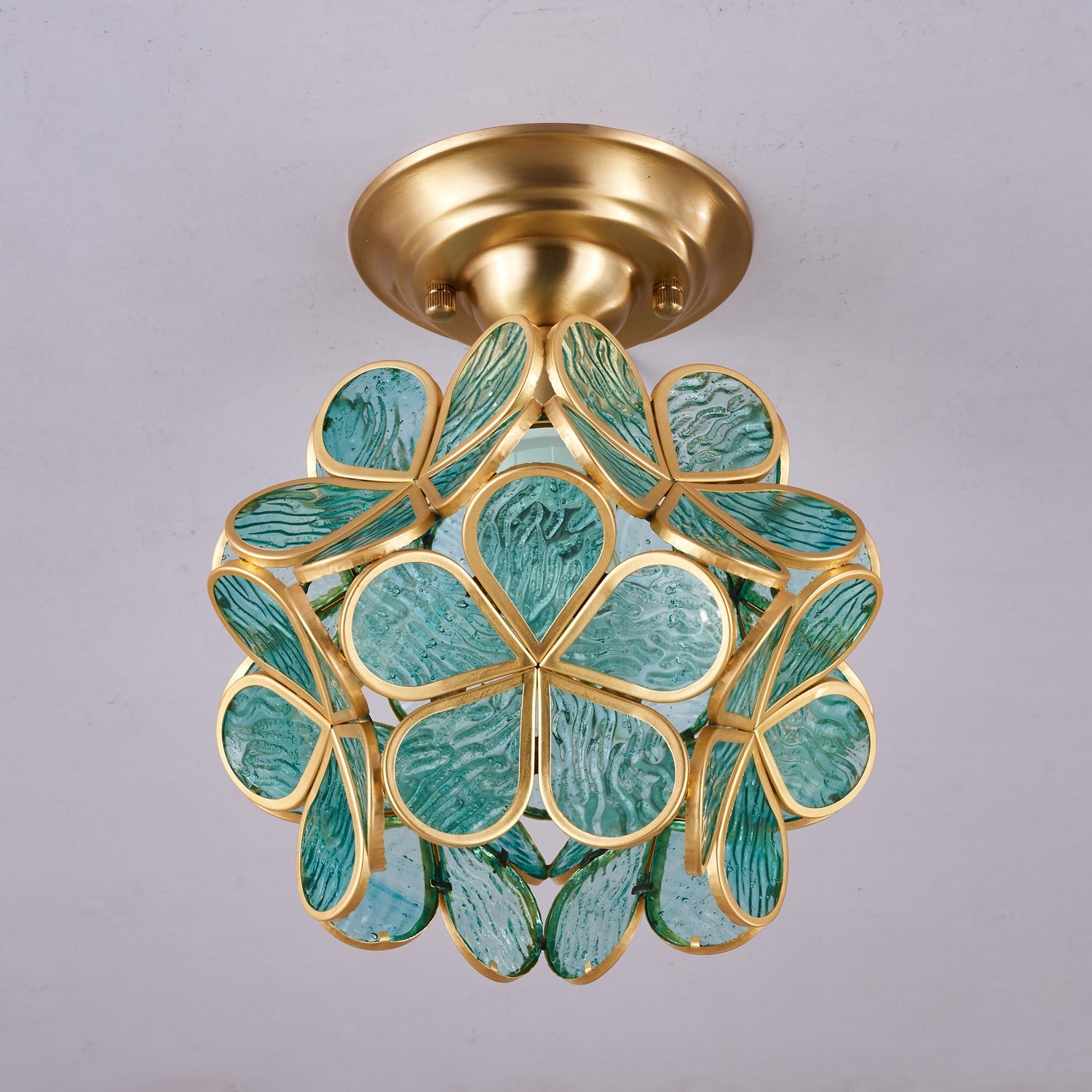 Golden Bloom Ceiling Light - Blowlighting