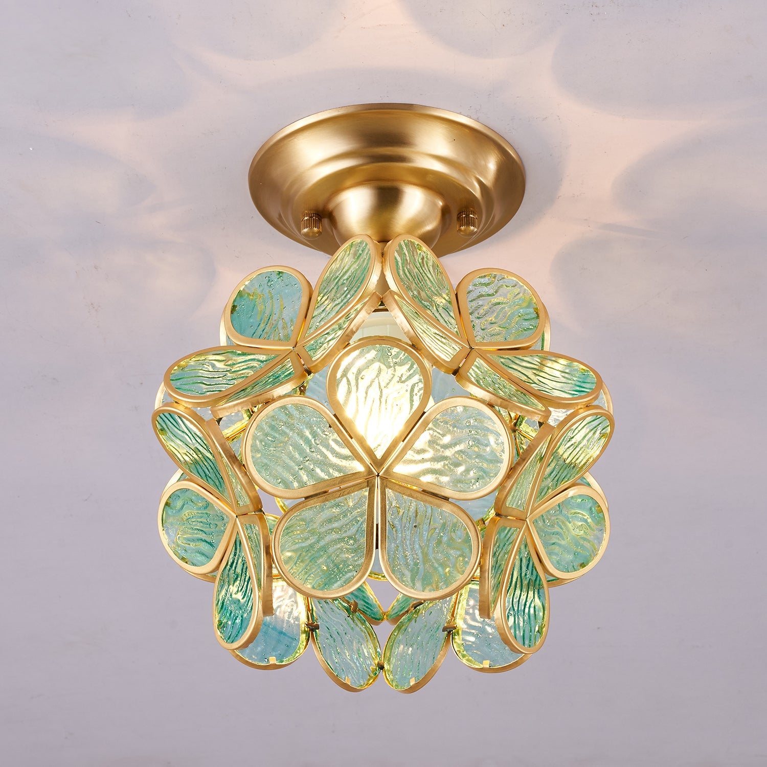 Golden Bloom Ceiling Light - Blowlighting