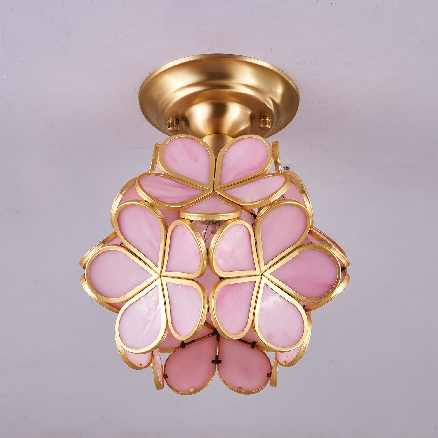 Golden Bloom Ceiling Light - Blowlighting